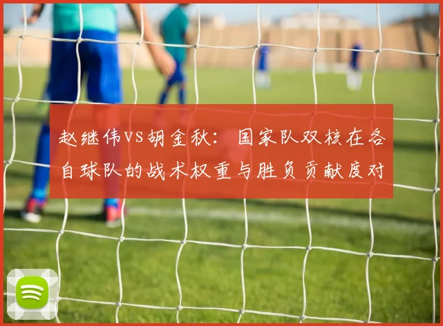 赵继伟vs胡金秋：国家队双核在各自球队的战术权重与胜负贡献度对比